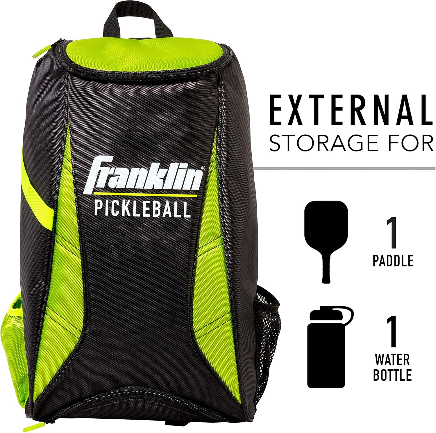 Franklin Sports Unisex-Adult Franklin Sports Deluxe Competition Pickleball Backpack 52862X image number 1