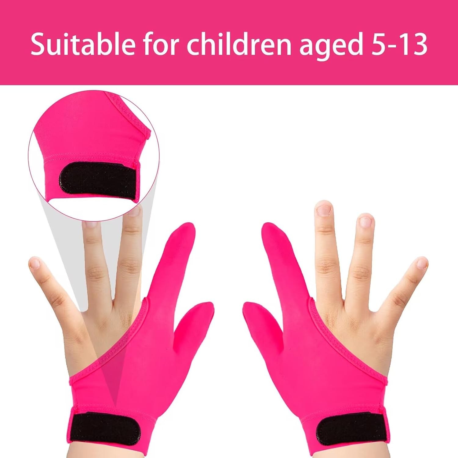 4Pcs Kids anti Thumb Sucking Glove - Chewy Compression Thumb Guard for Ages 5-12 image number 2