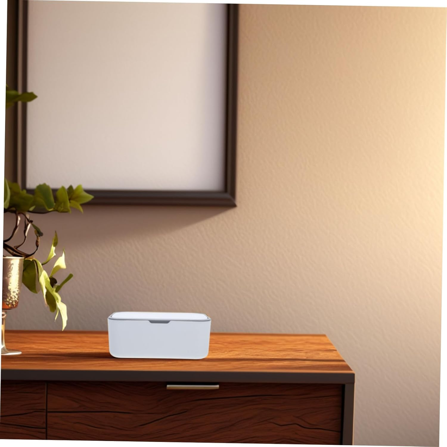 Tissue Box Cover Wipe Box Dispenser Desktop Holder Tissue Storage Wipes Container