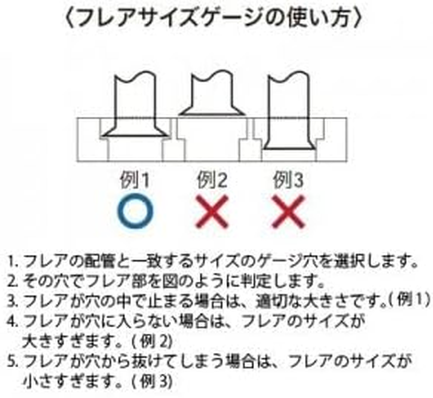 Ichinen Tasco TA504SG Flare Size Gauge