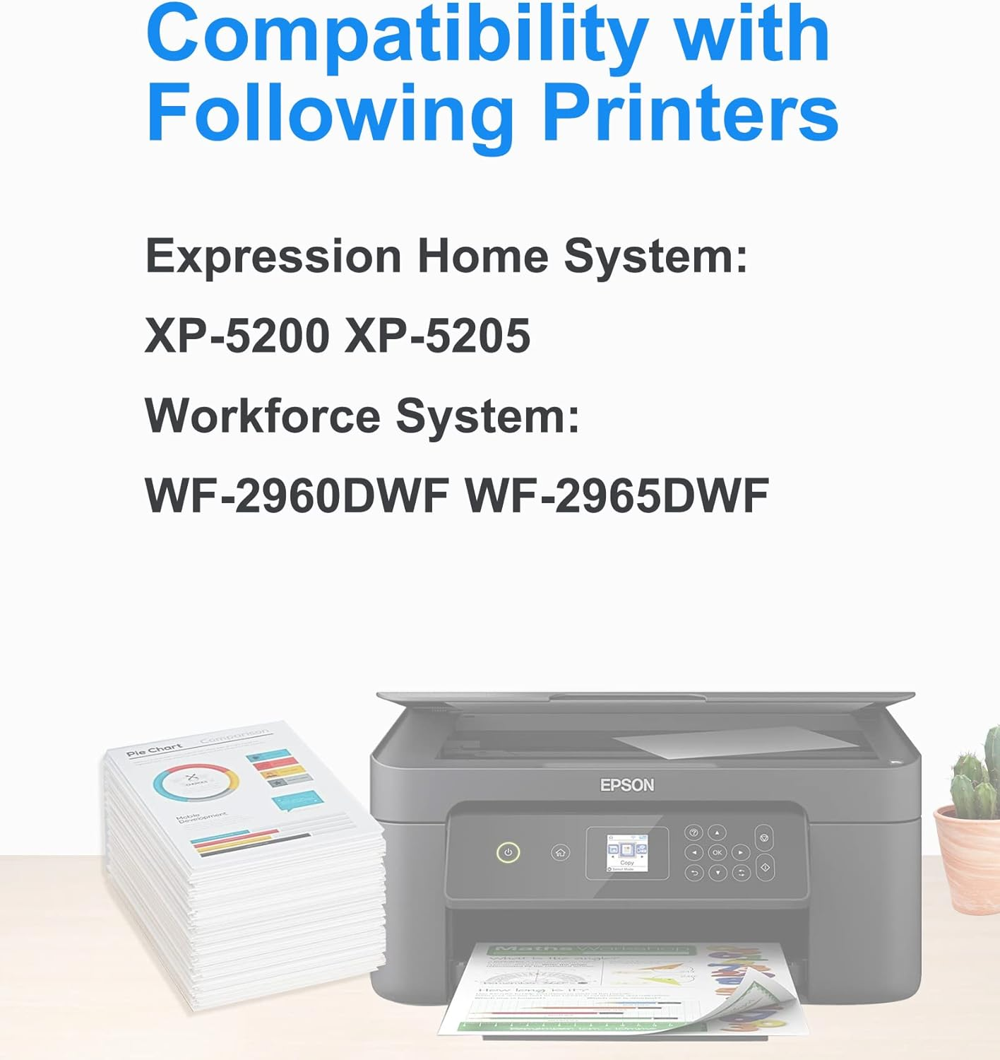 OGOUGUAN 503XL Printer Cartridges Compatible with Epson 503 XL for Expression Home XP-5200 XP-5205 XP5200 XP5205 Workforce WF-2960 WF-2965 WF2960 WF2965 WF-2960DWF WF-2965DWF (10 Packs) image number 3