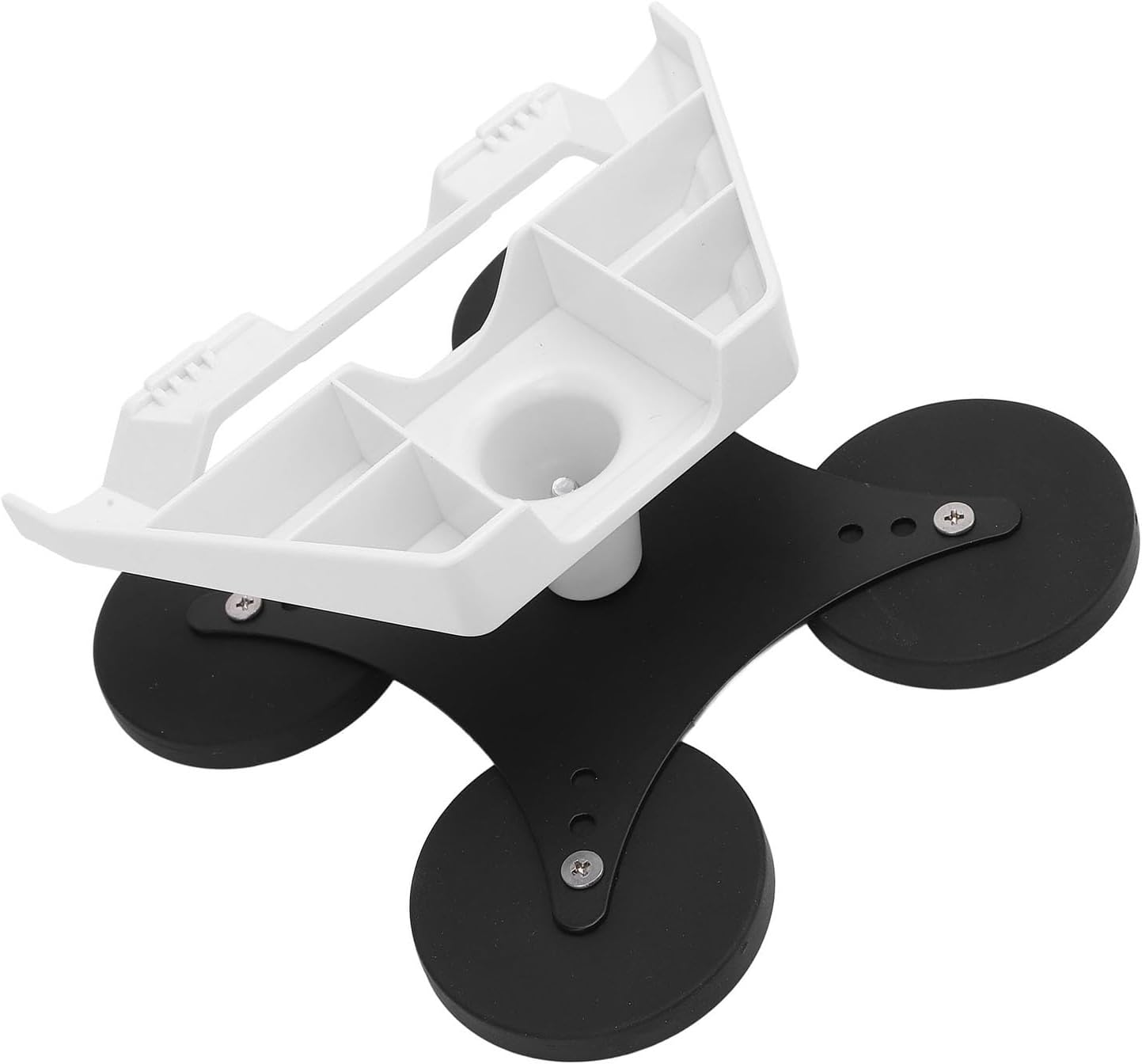 Mini Roof Mount, Mini Mounting Kit, Magnetic Mount Bracket with Pipe Adapter and Screw Nut for RV Car Roof, Stainless Steel for Internet Satellite image number 6