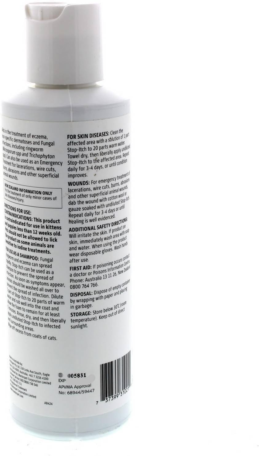 Aristopet Stop Itch Lotion for Dogs and Cats 250 Ml image number 4