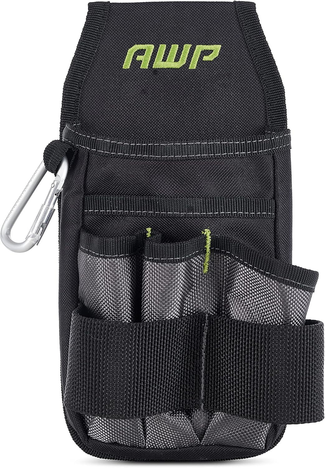 AWP Organizer Tool Pouch | 7 Pockets & Loops for Tool Organization | Heavy-Duty Metal Belt Clip Attachment image number 4