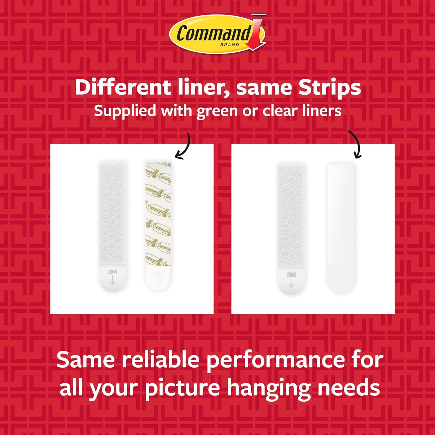 Command Small Picture Hanging Strips, Damage Free Hanging Picture Hangers, No Tools Wall Hanging Strips for Living Spaces, 18 White Adhesive Strip Pairs(36 Command Strips) image number 6