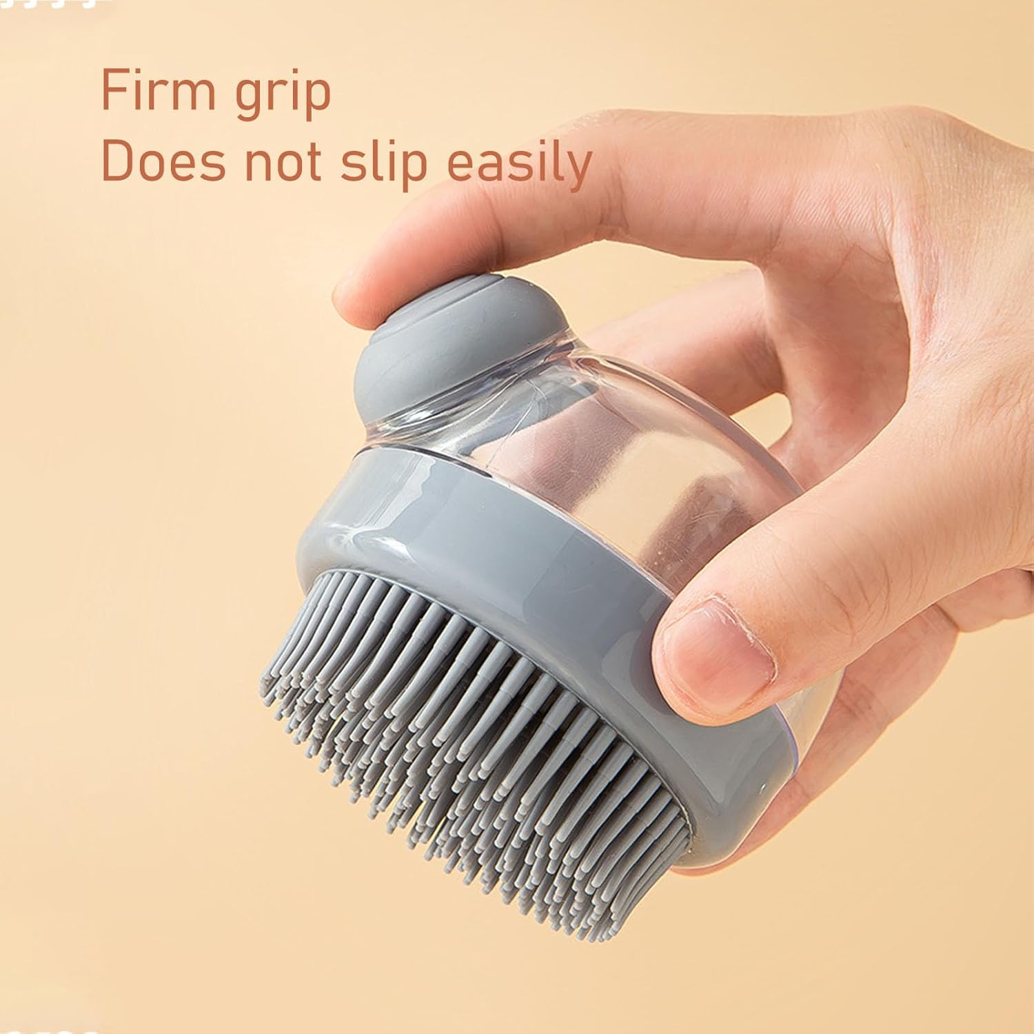 Head Scrubber Scalp Massager, Ergonomic Shampoo Brush for Scalp Exfoliator Stress Relax, Silicone Shower Hair Brush for Women Men Kids