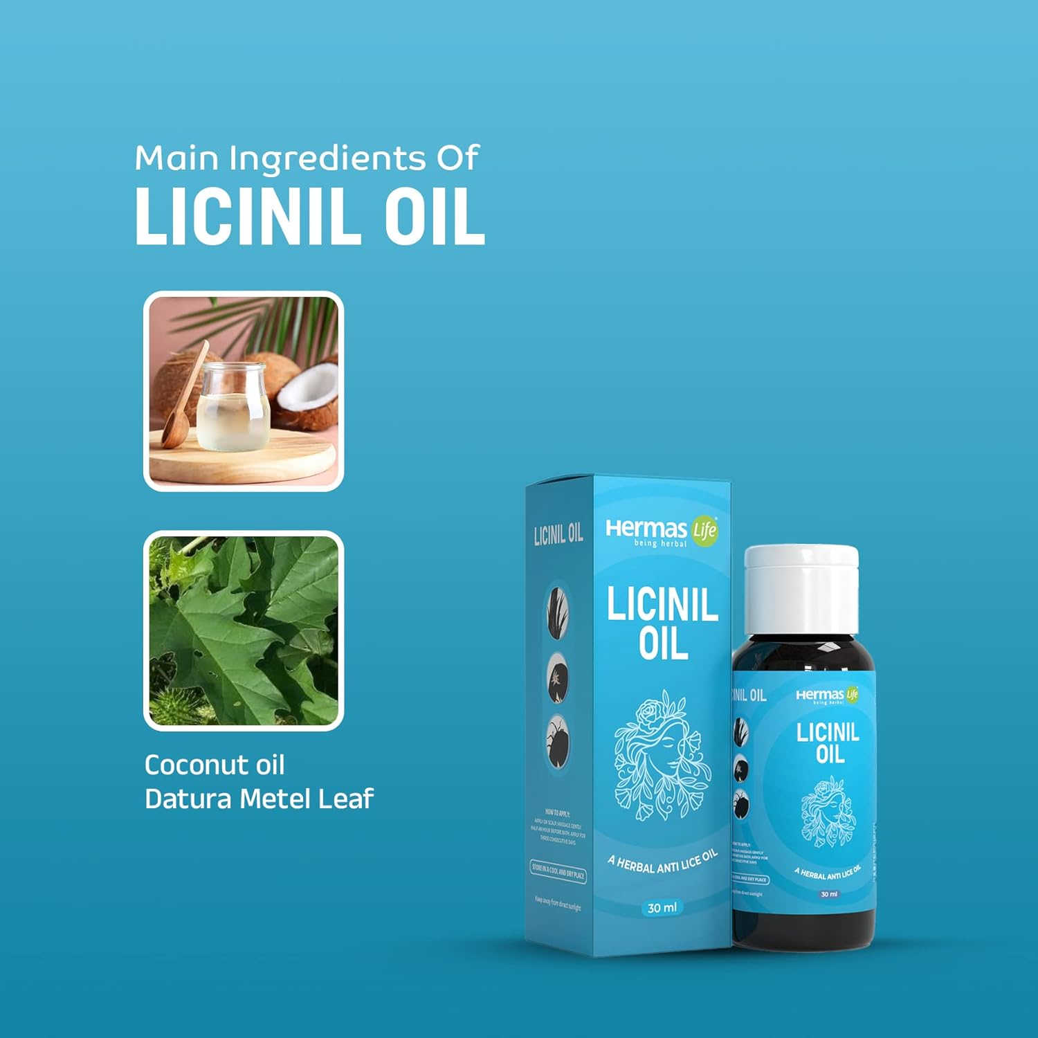 Licinil Hair Oil, 30 Ml | FREE image number 6