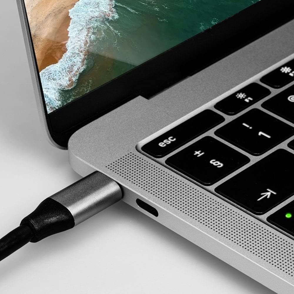 LINDY 43271 5 M USB 3.1 Active Extension Cable Type C to C - Black/Silver image number 1