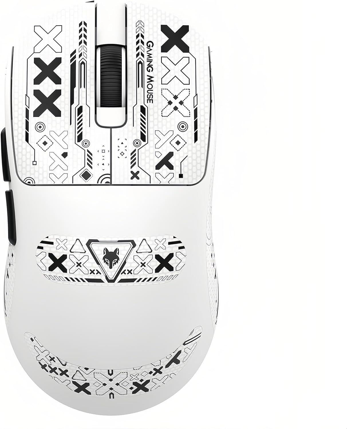 Lancoon Wireless Gaming Mouse with 12000 DPI Adjustable PU Sticker PAW-3311 Sensor 2.4G Tri-Mode Lightweight Rechargeable Long Lasting for Laptop Computer Office Home