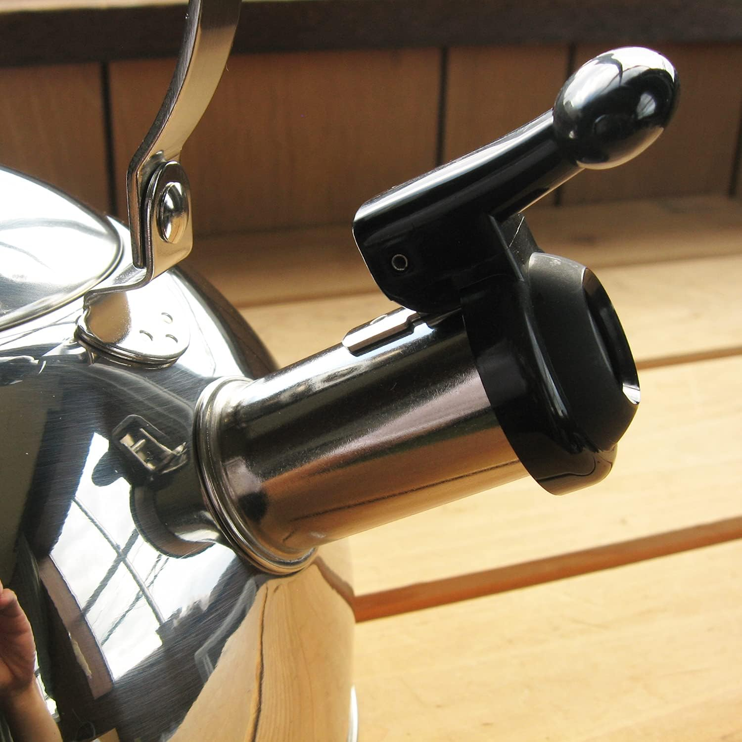 Nagao Tsubamesanjo Kettle, Full Water, 0.6 Gal (1.8 L), Induction Compatible, Stainless Steel, Made in Japan image number 6