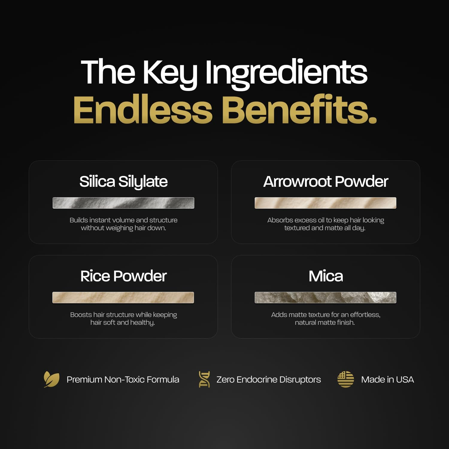 Based Bodyworks Hair Texturizing Powder, Lightweight & Volumizing Styling Powder with Matte Finish, Add Texture with Medium Hold, Best for Short to Medium Hair, (1.69Oz Bottle, Pack of 1)