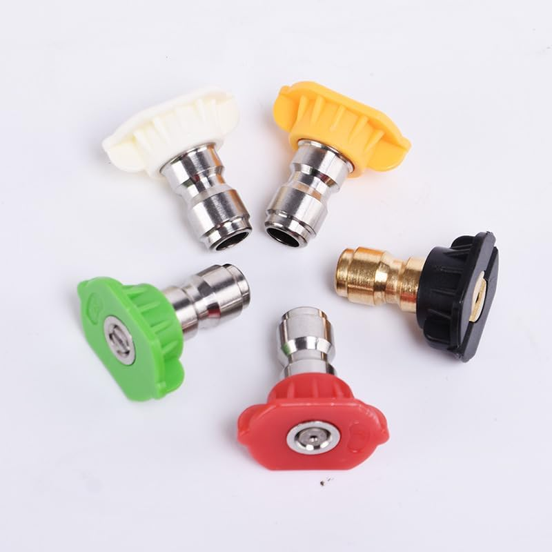 Stainless Steel Pressure Washer Gutter Cleaner Attachment ，For Gutter Cleaning, 7 Nozzle Tips, 1/4 Inch Quick Connect, 13 Inch image number 6