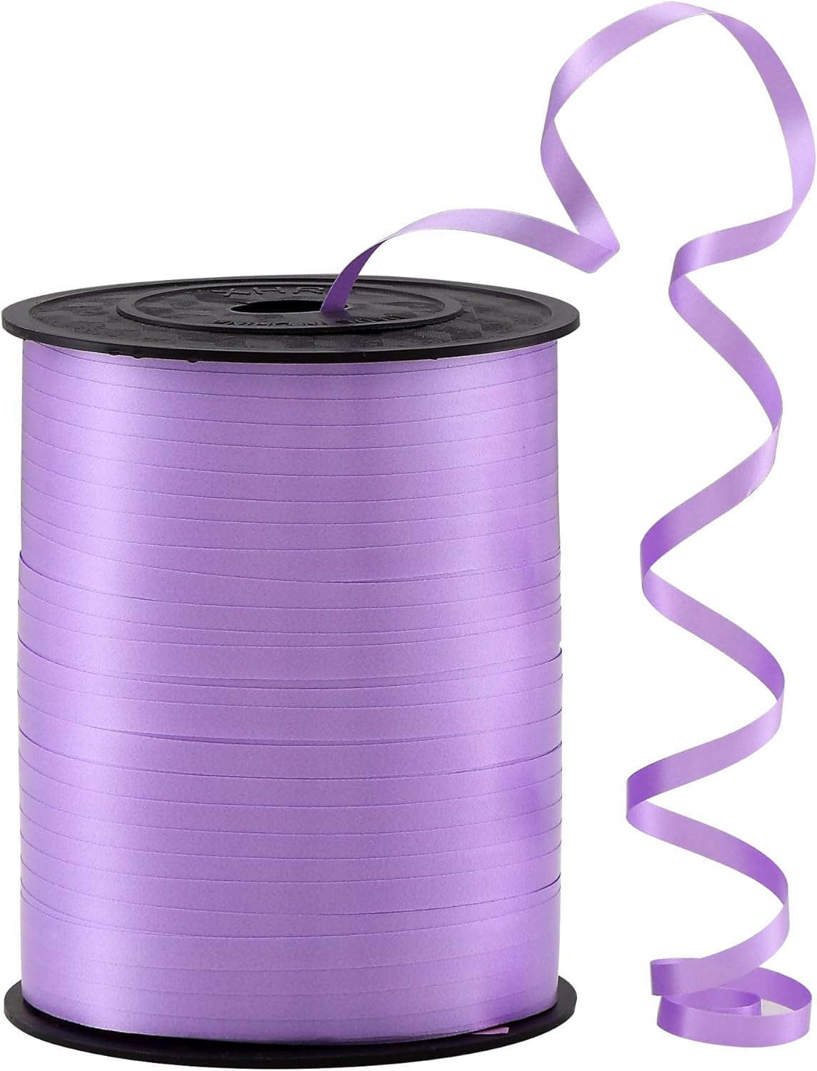 Gold Shiny Curling Ribbon 500 Yards White Ribbon of Perfect for Gift Wrapping Balloons Curly Decorations Thin 3/16" Ribbon for Baby Showers Christmas and More.