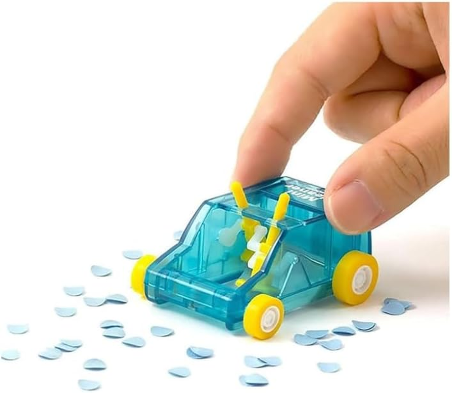1Pc Random Color Desktop Mini Cleaner and Dust Sweep, Car Table Dust Cleaning Trolley Keyboard Confetti Pencil Eraser Dust Sweeper Deft Processed Computer Vacuum Cleaners