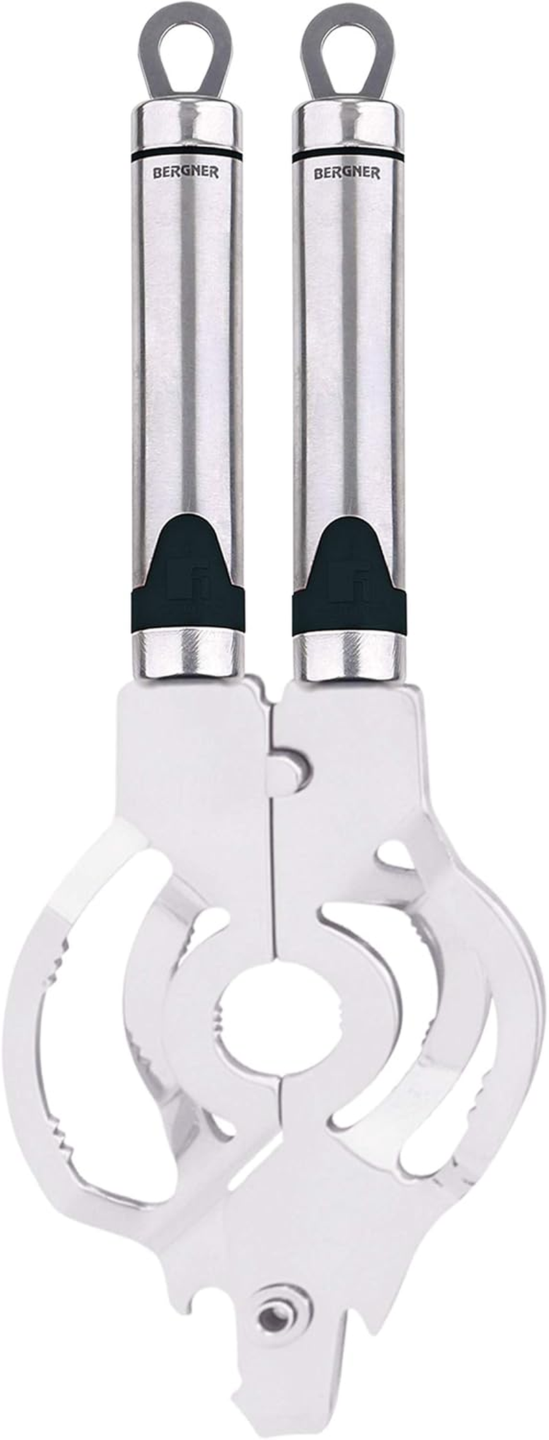 Bergner Gizmo Jar Opener, Stainless Steel, Silver, 34.4 Cm image number 4