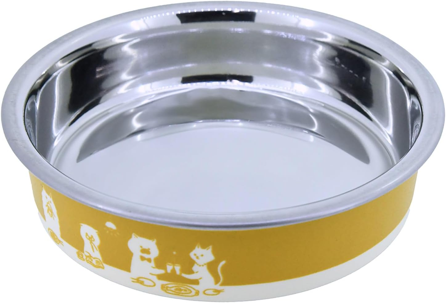 Cattyman Stainless Steel Tableware, Rice & Nyawan, Diner for Cats