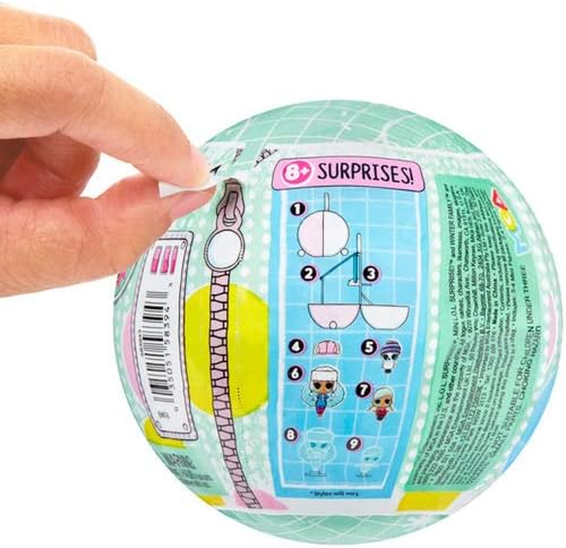 Mini L.O.L. Surprise! Winter Family Playset Collection with 8+ Surprises &ndash; Great for Kids Ages 4 (583943BULK) image number 1