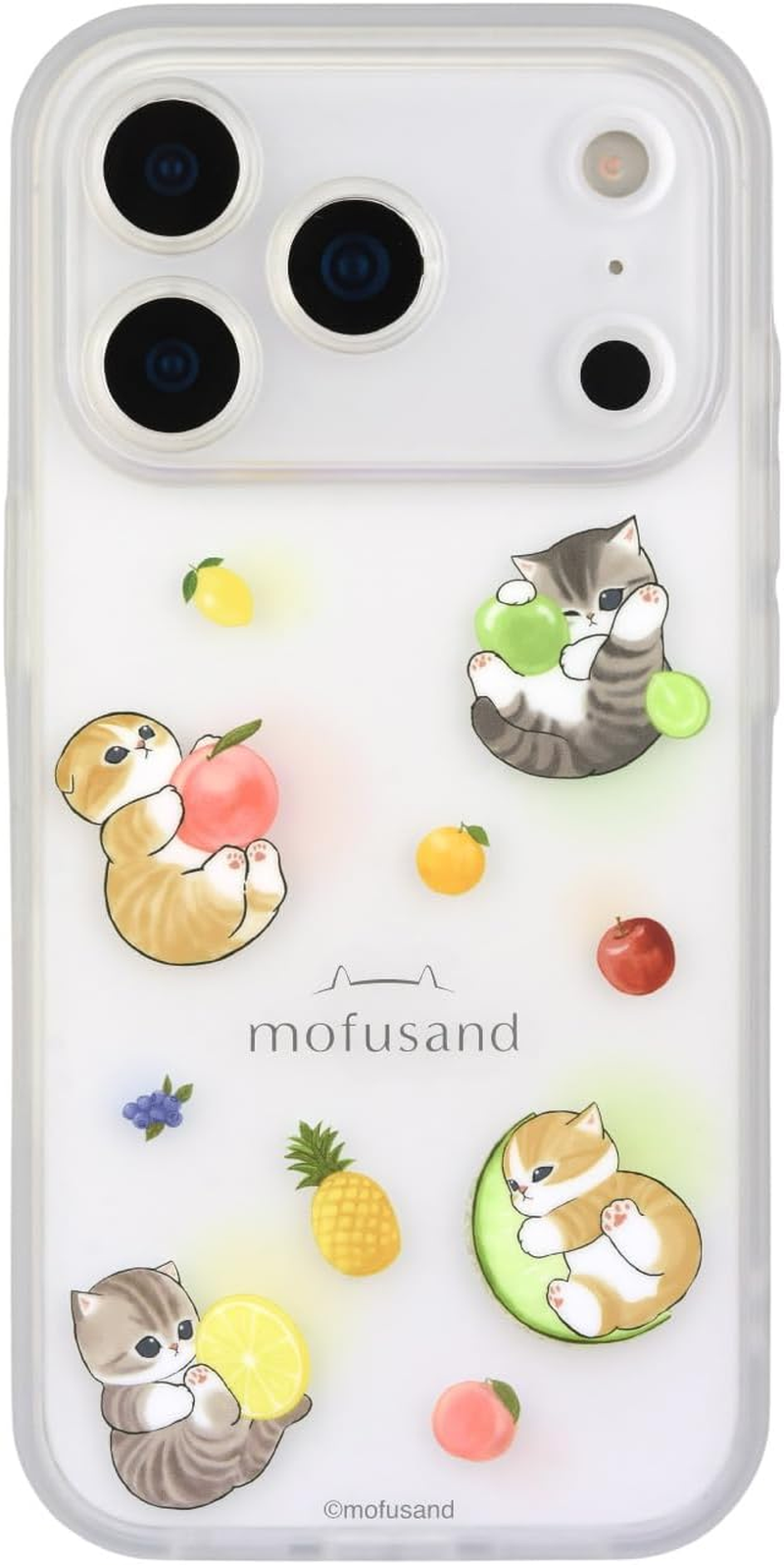 Gourmandies Mofusand Iiiifit Plump Frame Iphone 17 Pro Case Fruit Resin MOFU-94B