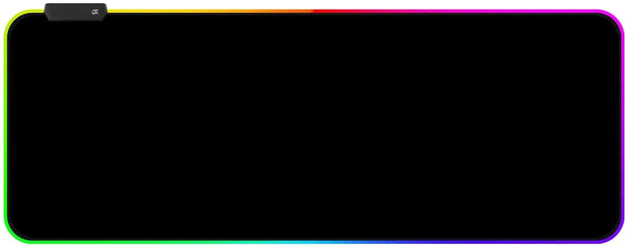 Large Gaming Mouse Pad with Nonslip Base|Extended XXL Size, Heavy|Thick, Comfy, Waterproof & Foldable Mat for Desktop, Laptop, Keyboard, Consoles & More|Enjoy Precise (Black)