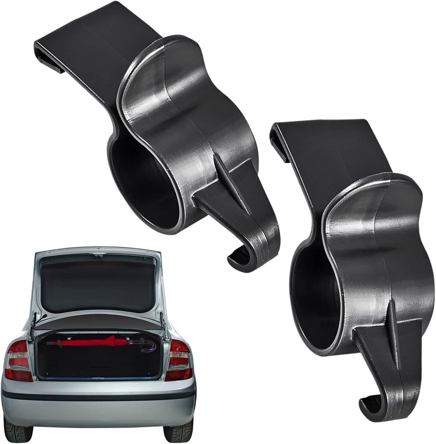 Car Trunk Organizer Umbrella | Car Trunk Umbrella Clip | Easy to Use Heavy Duty Car Trunk Umbrella Holder for Most,Trucks image number 1