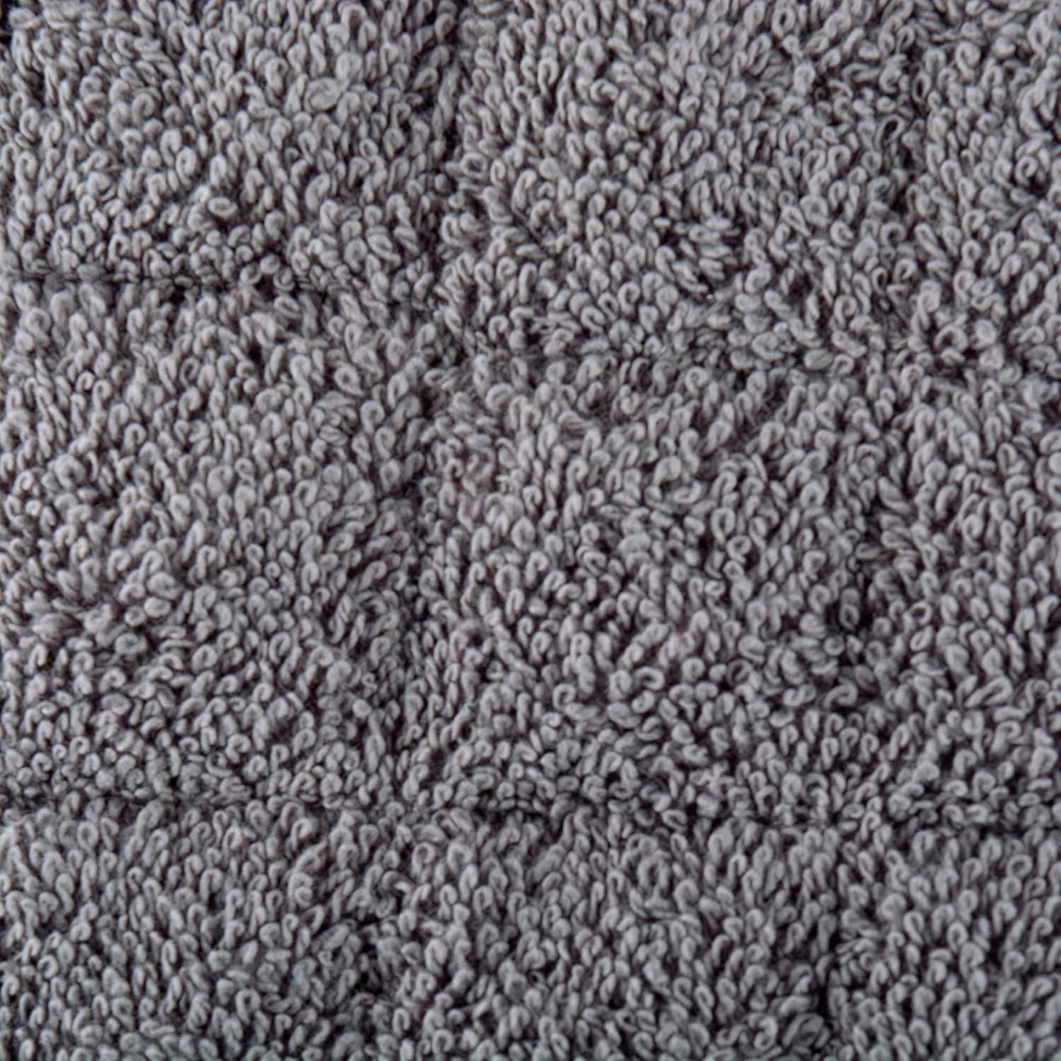 DII Basic Terry Collection Quilted 100% Cotton, Oval Potholder, Gray, 2 Piece