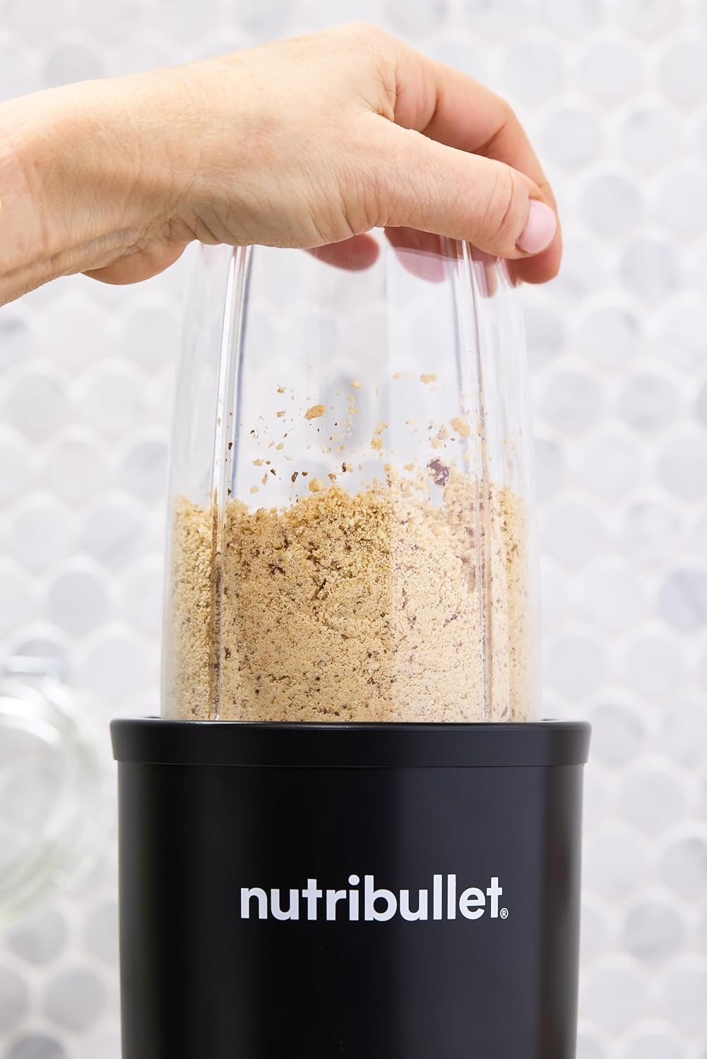 Nutribullet 900W Series Mega Pack, Personal Blender, Blender, with 2X Blades Including Milling Blade for Dry Blends, 3X Cups, Smoothie Maker, Black (NB9-1107AK)