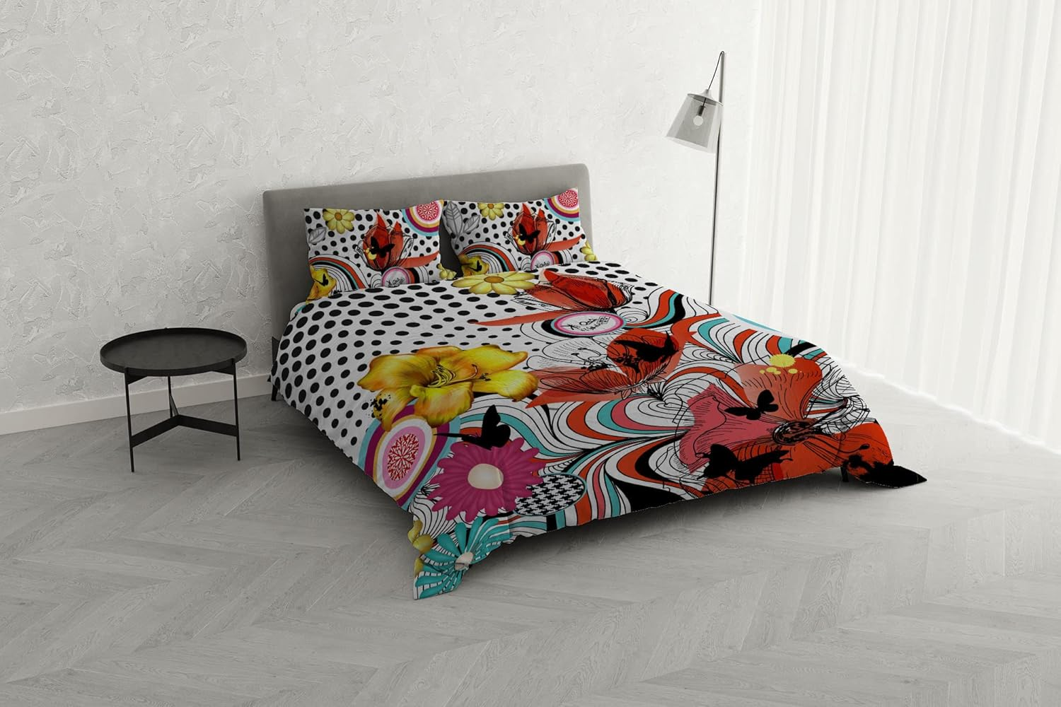 Ki-Osa by Matteo Bosio Double Duvet Cover Set 250 X 200 Cm Multicoloured 250 X 200 Cm Multicoloured 2 - Multicoloured 2 image number 1