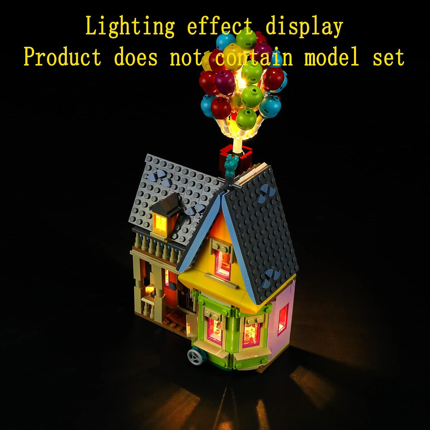 GEAMENT LED Light Set Compatible with  Carls up House - Lighting Set for 43217 (Model Set Not Included) image number 1
