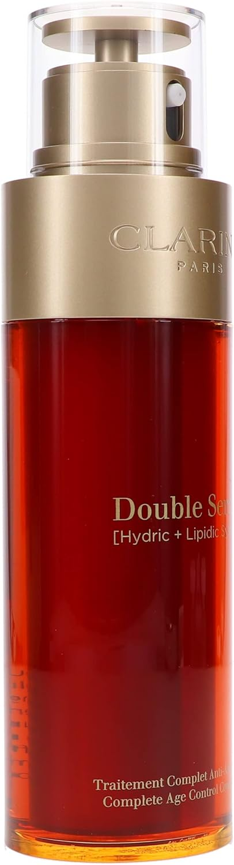 Clarins Double Serum Complete Age Control Concentrate for Unisex 3.3 Oz Serum image number 6