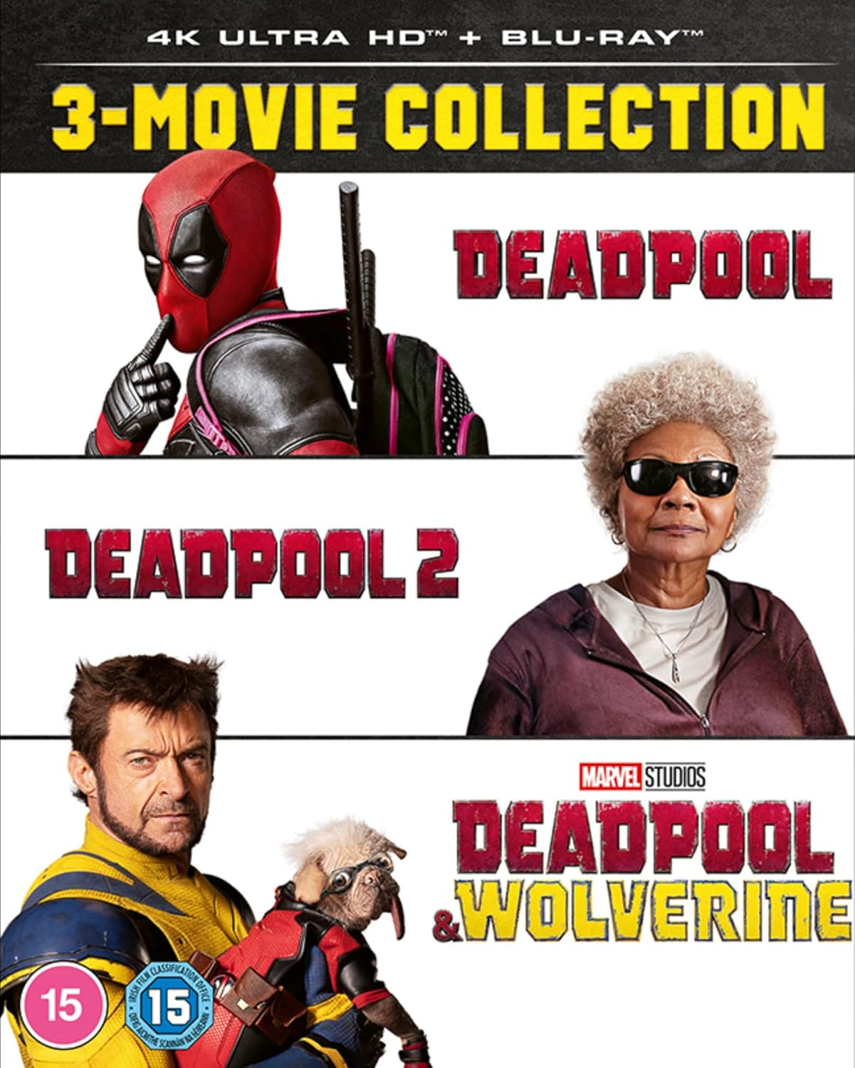 The Walt Disney Company Marvel'S Deadpool and Wolverine Triple Pack 4K UHD [Blu-Ray] [Region Free] image number 1