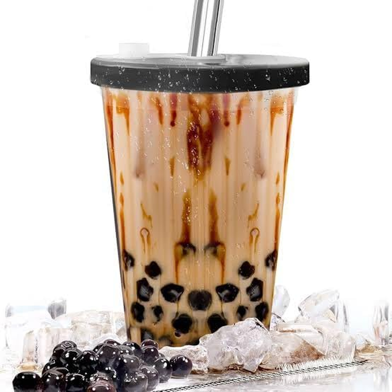 Instant Black Bubble Tea Tapioca Pearls, 1Kg/2.2Lbs image number 3