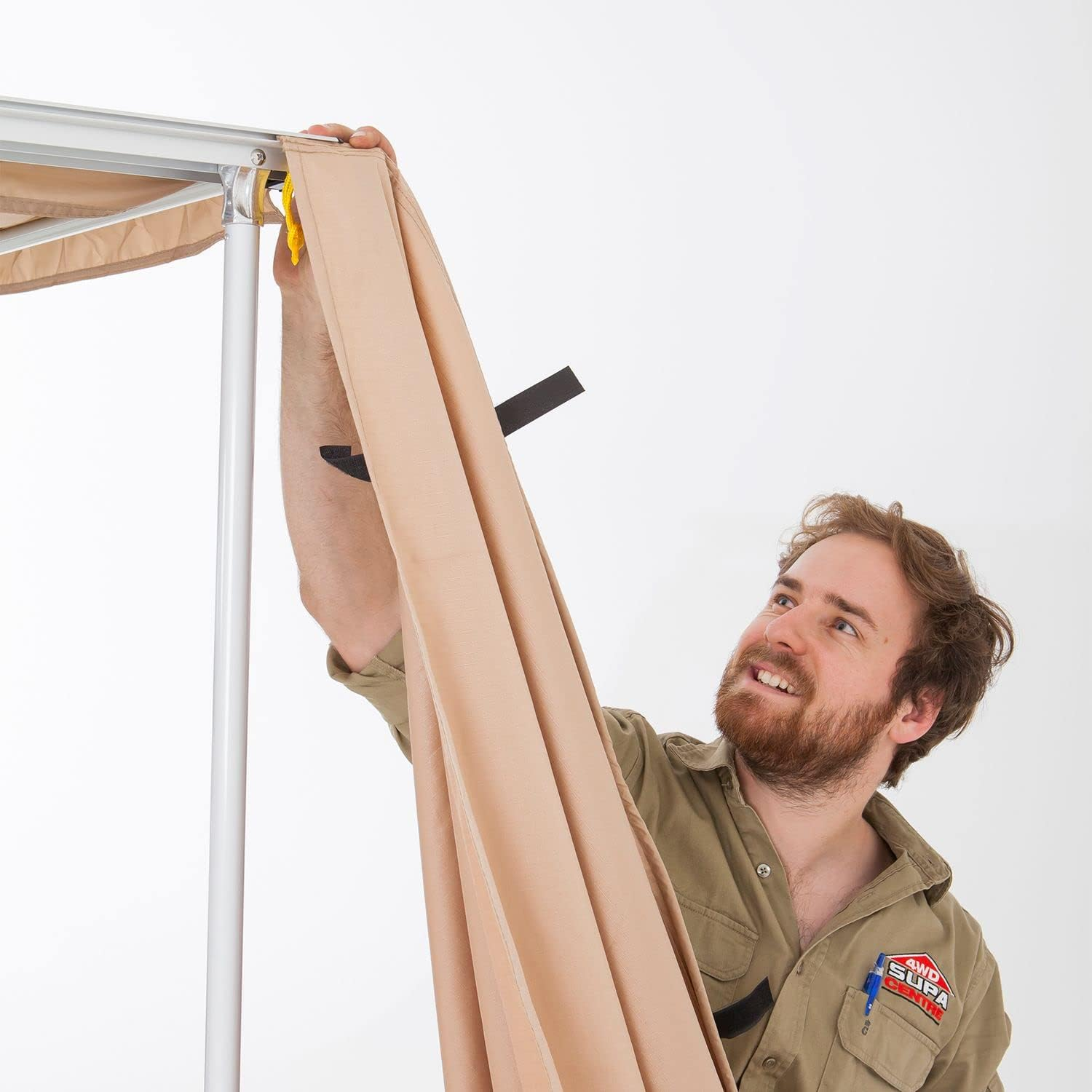 Adventure Kings Awning Mounting Brackets (Pair) + Awning Side Wall Waterproof image number 3