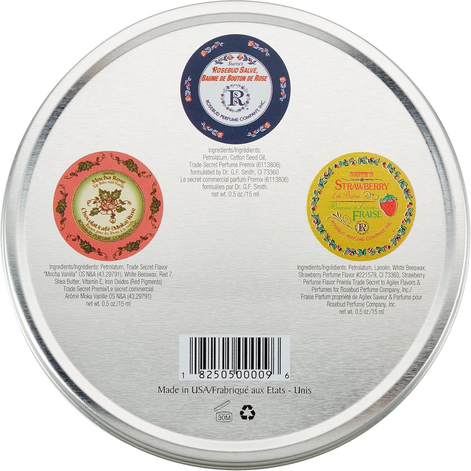 Rosebud Medley of Lip Balm Tubes, 0.5 Ounce Each image number 5