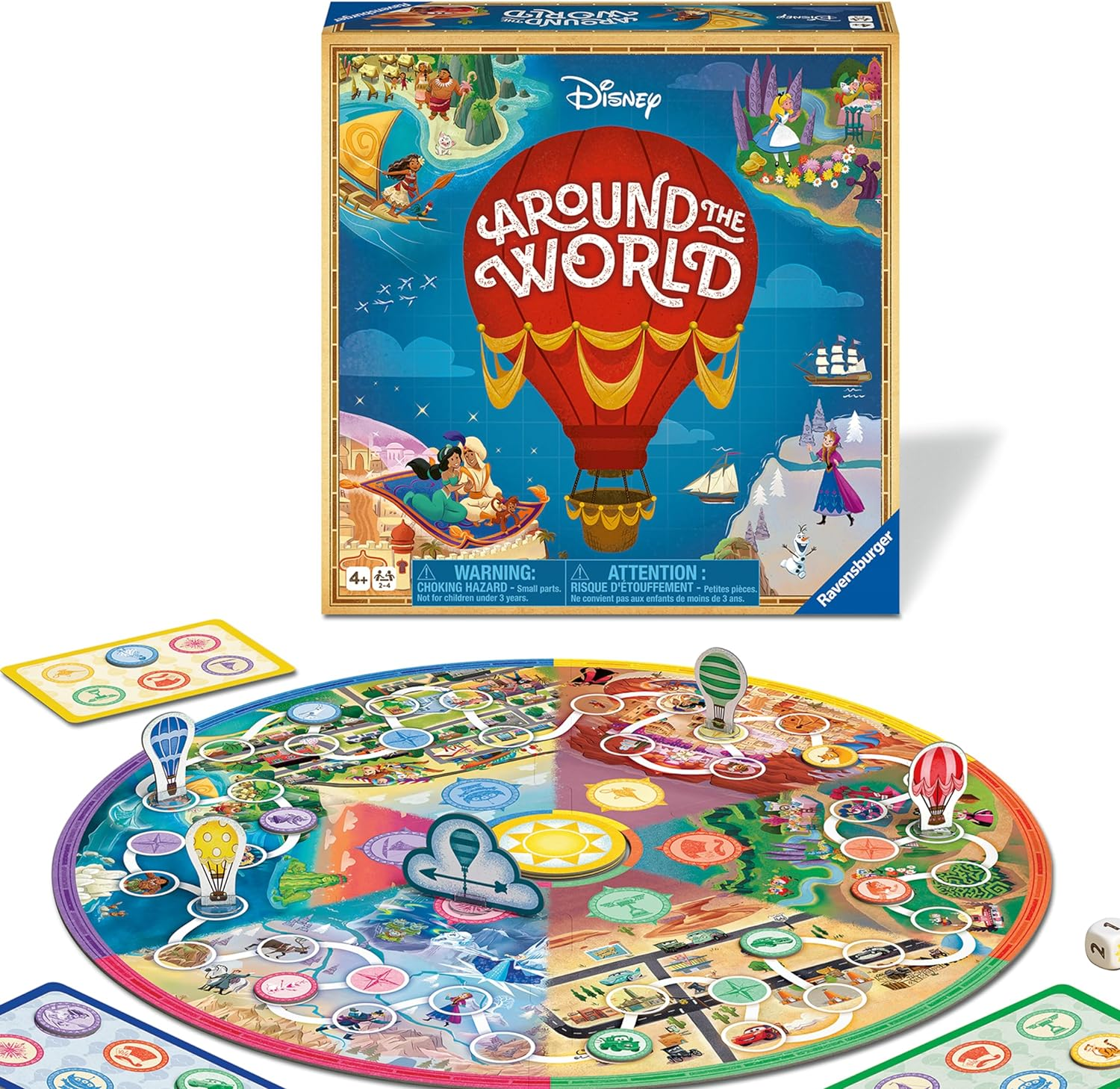 Ravensburger Disney around the World Board Game image number 2