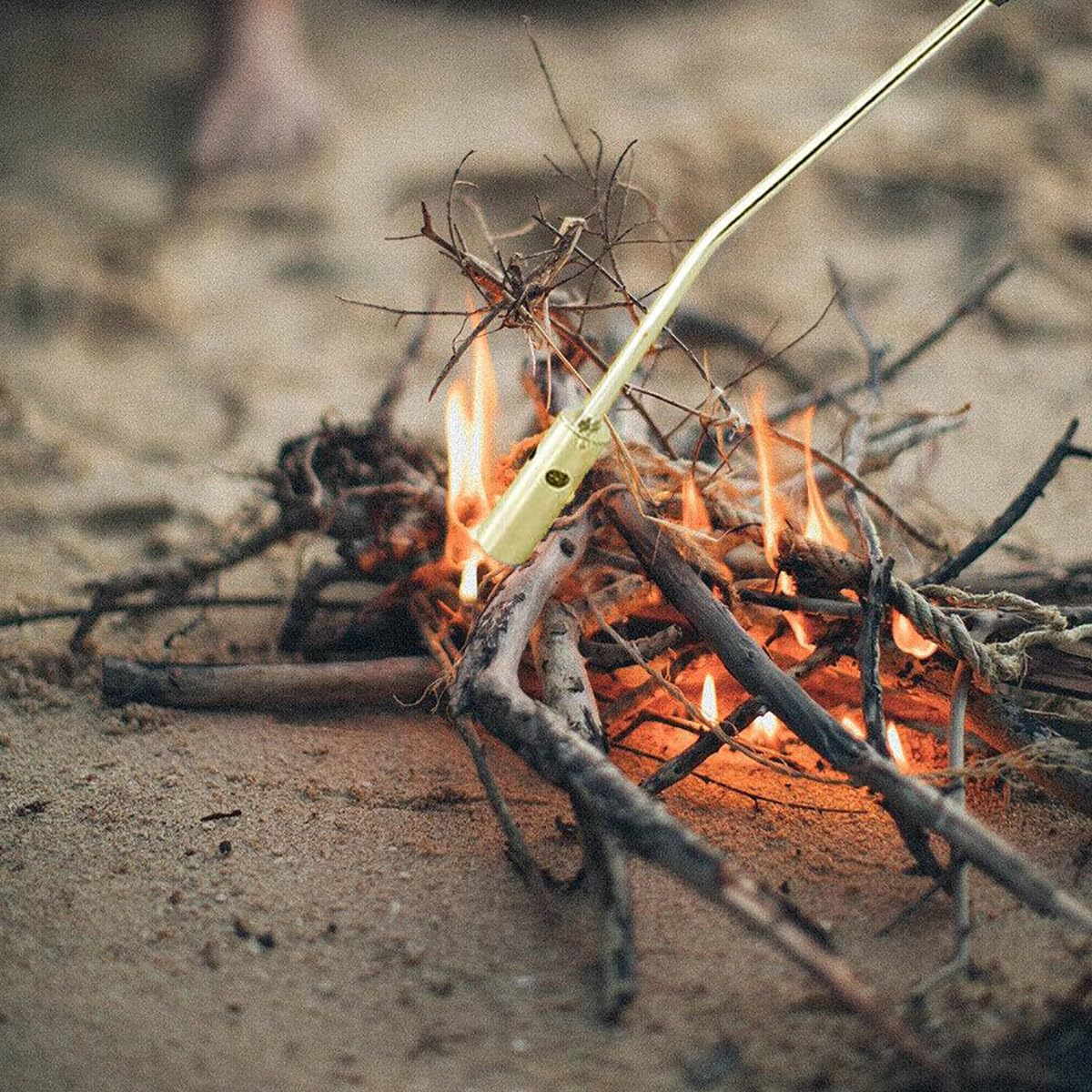 LPG Gas Propane Weed Torch Burner Kit Shrub Weed Grass Killer Butane Gas Garden Tool W/3 Nozzle,1.5M Hose Pipe Kit image number 4