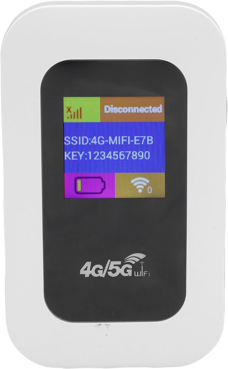 4G 5G Router, 300Mbps High Speed Mobile Mobile Wifi Hotspot, Wireless Network Device up to 10 Devices, with SIM Card Slot, for Travel Business Trip Work image number 5