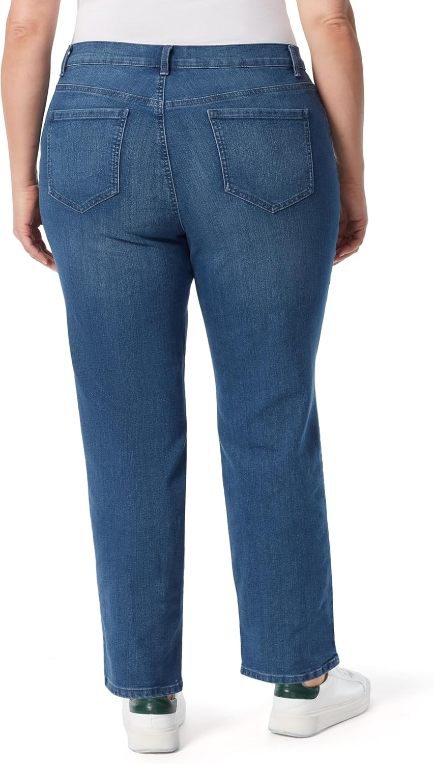 Gloria Vanderbilt Women'S Amanda Classic High Rise Tapered Jean image number 1