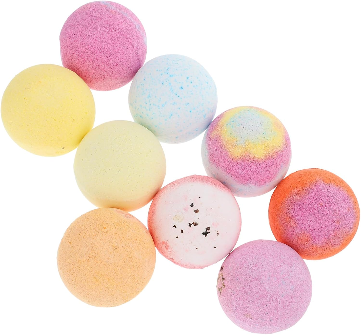 HONITANO Aromatherapy Gift Spa Birthday Salt Lavender Shower Steamer Bomb Bath Bathbomb Product Set Soak Magnesium Colour Essential Pack Bomb Relaxation Luxury Girl Skin Color Accessory Booms Beads -Bombs Glitter Tablet Soft Sensual Stuff Ball Foam Potion Salts Soap Tub Kit Bead -Bombs Gift Light Epsom Make Net 7Pcs Planet Tool Dr Filter Theme Hello Teenager image number 3