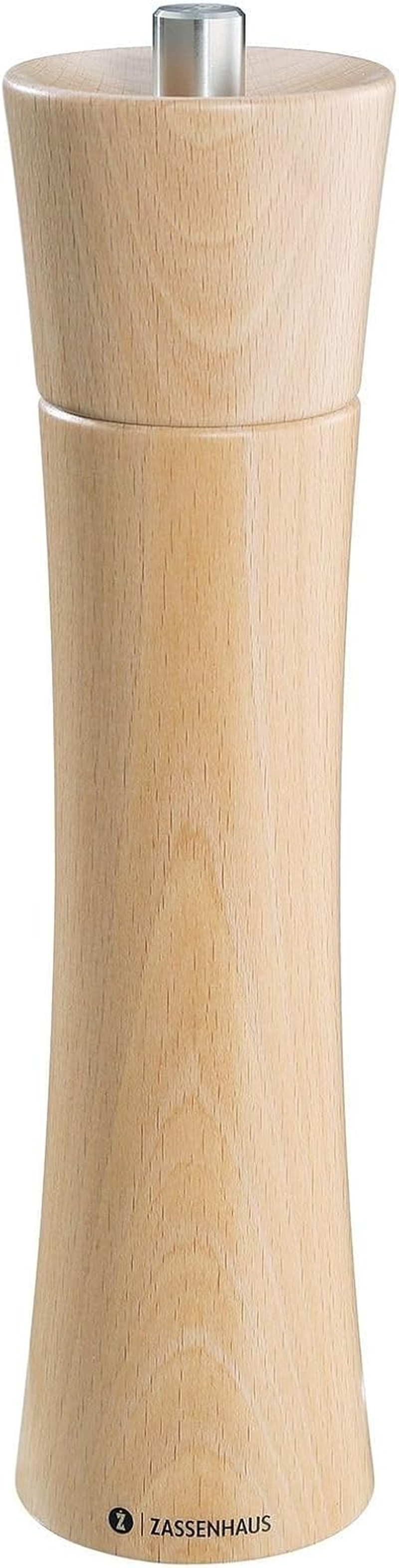 Zassenhaus ZAS-021080 Frankfurt Pepper Mill, Natural Beech, ZAS-021080 image number 1