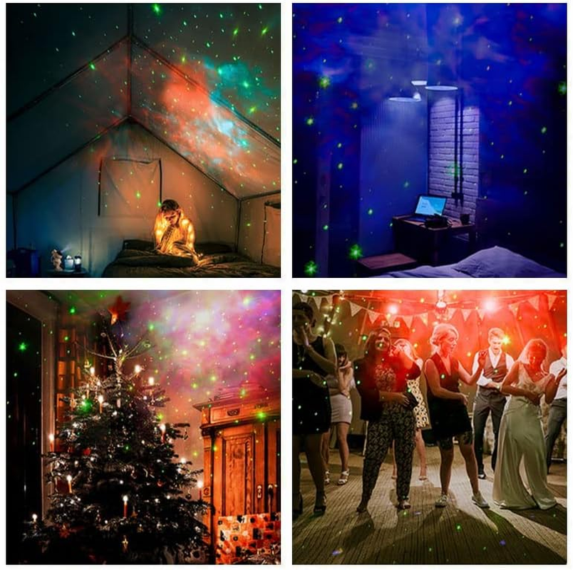 Astronaut Projector Light USB LED Starry Night Light Bedside Table Lamps Speaker image number 5