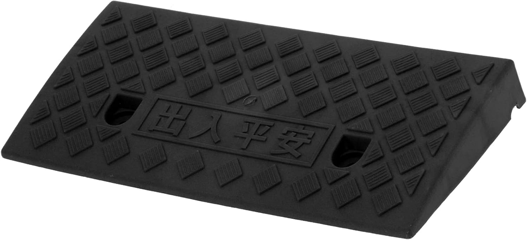 TOPINCN Loading Ramp Textured Surface Portable Threshold Ramp for Car Vehicle Driveway, Easy to Carry from One Place to Another (Black) image number 6