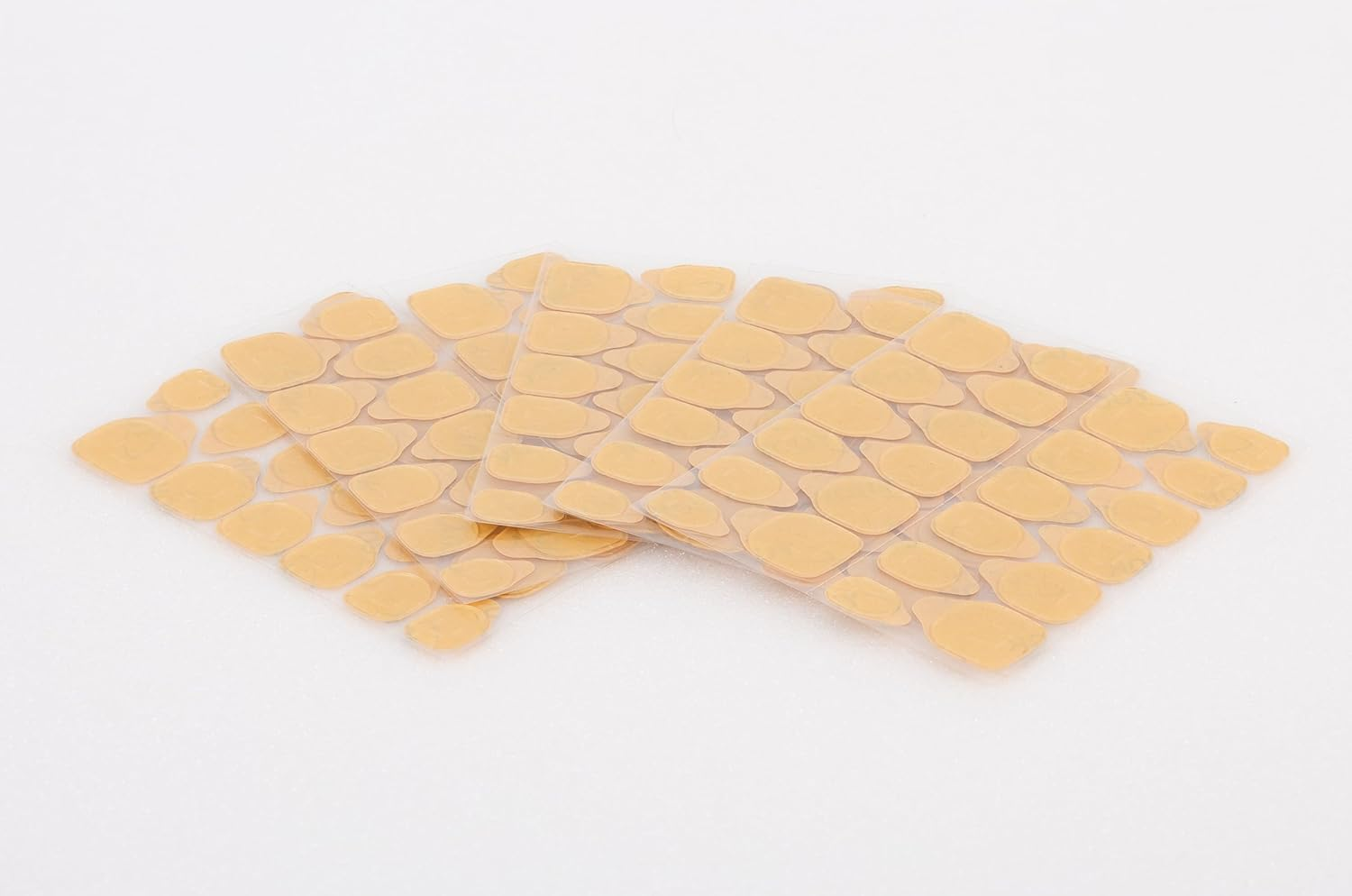 Image Square Beauty Double Sided Jelly Glue Tabs for Press on Nails, 120 Tabs.