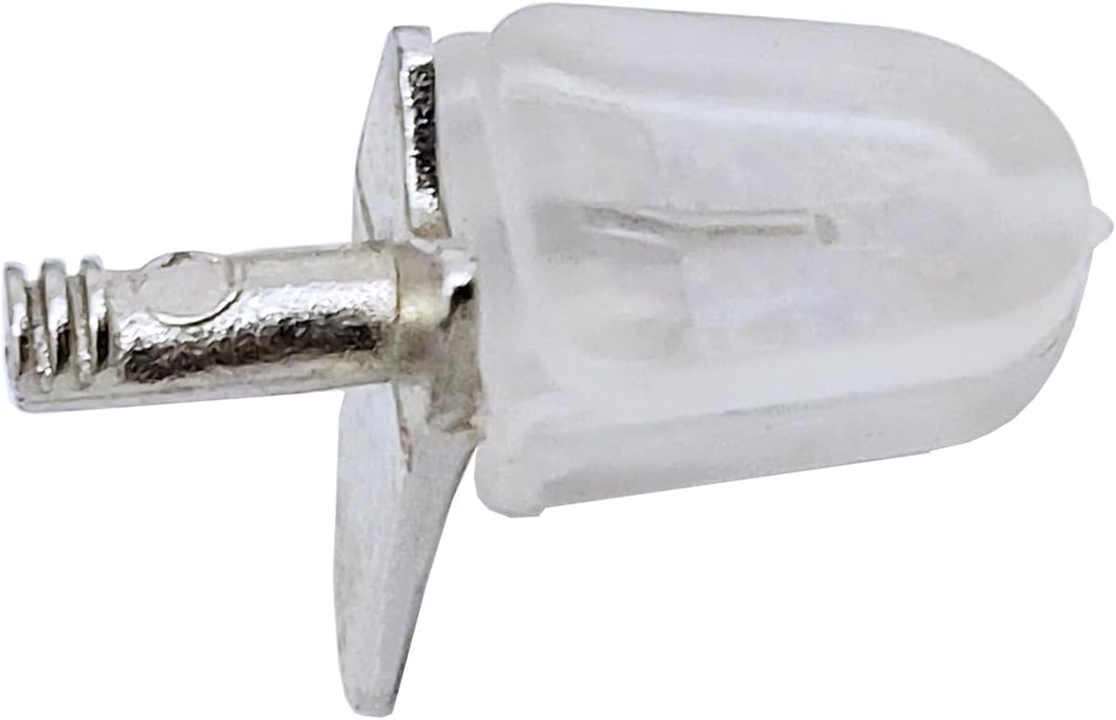 100Pcs Cabinet Shelf Support Pegs 3Mm Shelf Holder Bracket Pins for Bookshelf Display Cabinet Wardrobe Closet Cupboard Kitchen Bookcase image number 1