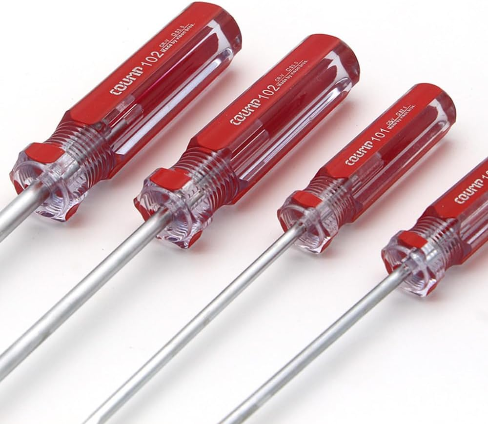 Fongmore 4Pcs Square Head Screwdriver Set SQ0 SQ1 SQ2 SQ3 Precision Screwdriver Set with Magnetic Multifunction Hand Tool image number 4