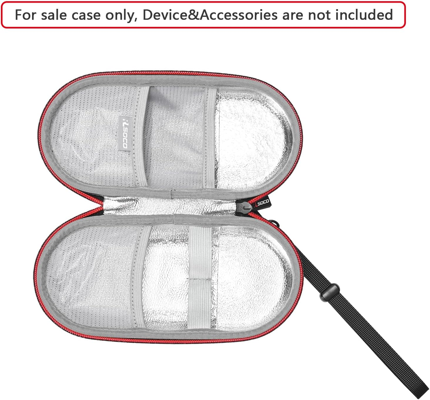 Epipen Carrying Case for Kids & Adult: Epipen Trainer X2, Auvi-Q, Anti-Histamine, Allergy Medicine Essentials, Inhaler Asthma Relief/Insulin Pen/Jext Pen Travel Organizer - Black (Case Only) image number 6