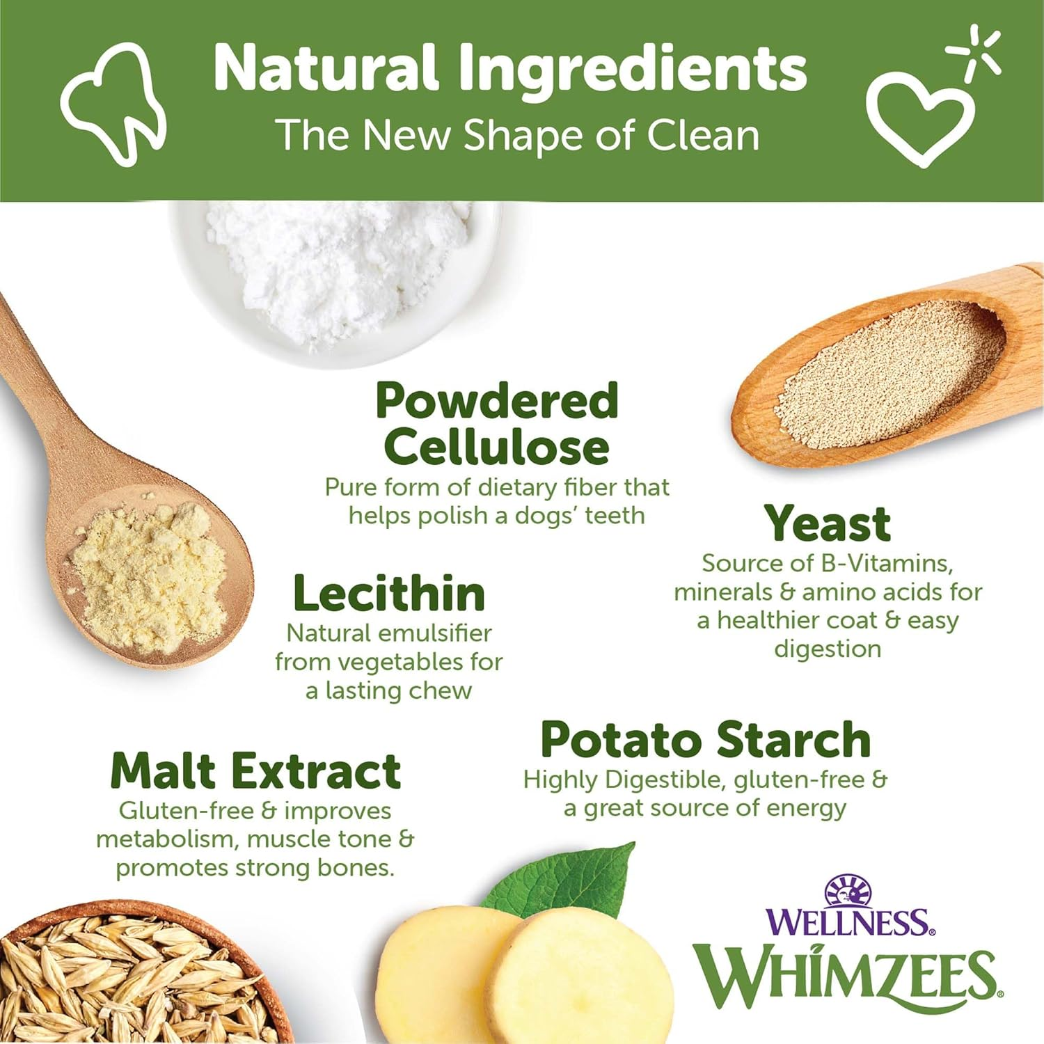 WHIMZEES Hedgehog Dental Dog Treats, Value Bag, Large (18-27Kg Dogs), Natural Daily Dental Chews (Pack of 6) image number 6