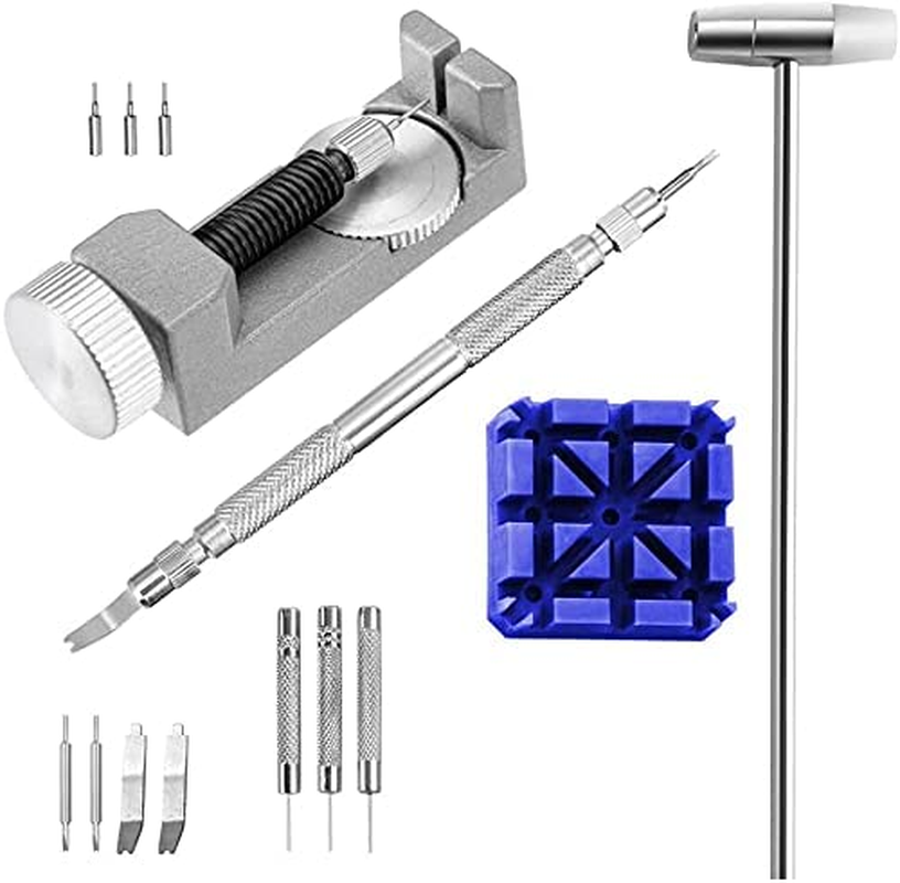 PIONEERS Watch Band Tool Kit - Watch Link Remover, Spring Bar Tool Set for Watch Repair and Watch Band