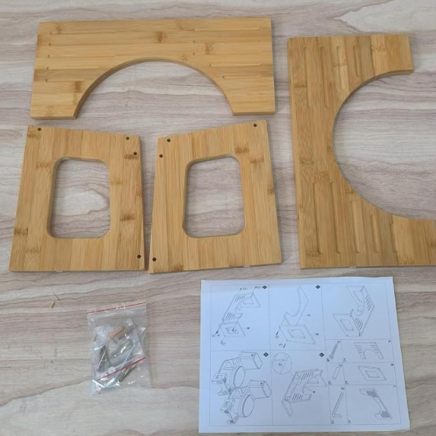 Premium Bamboo Toilet Stool &ndash; Foldable Toilet Step for Adults & Kids | Non-Slip, Ergonomic Bathroom Footstool for Improved Bowel Health & Posture | Eco-Friendly & Compact Design