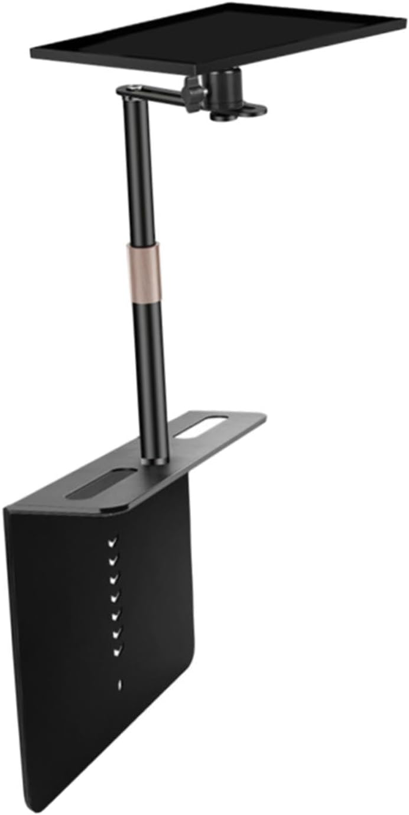 ZGUZMCMK Projector Stand Bed Sofa Projector Stand Easy Installation Black Projector Bracket Holder Adjustable Height for Stage Home, Small Tripod Head - Large Tripod Head image number 7