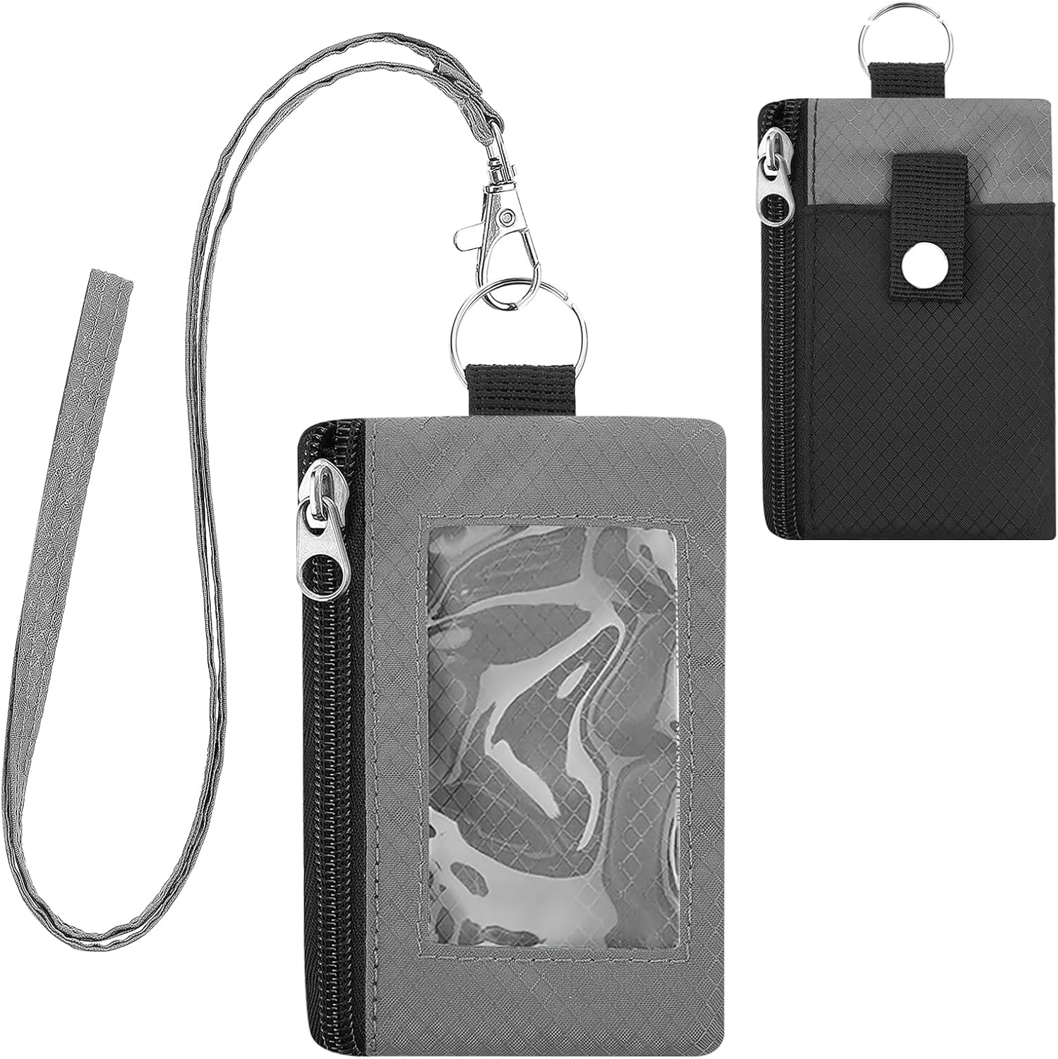 Neck Pouch with RFID Protection, Anti-Theft Unisex Travel Purse, Waterproof Black Mobile Phone Shoulder Bag, Men'S Passport Bag for Travel, for Passport, Credit Cards, Money Cards, Cash (Black) image number 3